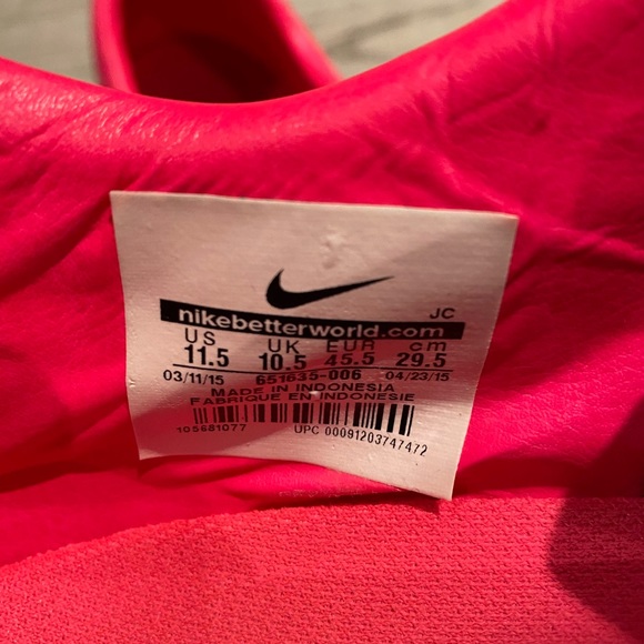 Nike Mercurial Victory Indoor Soccer Shoes Rare Men’s Size 11.5 - Picture 7 of 8